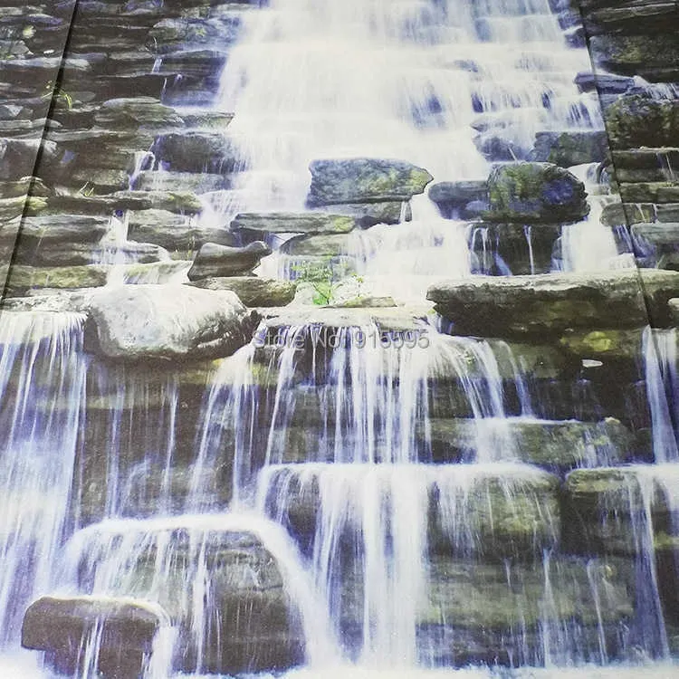 Custom 3D Waterfall Mural Wallpaper Nature... From Dou08, $8.43 ...