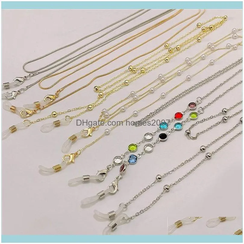 Sufficient Facial Mask Chain Ladies Alert Eye Prevention Broccoli Good Quality Fashion Accessories Chains