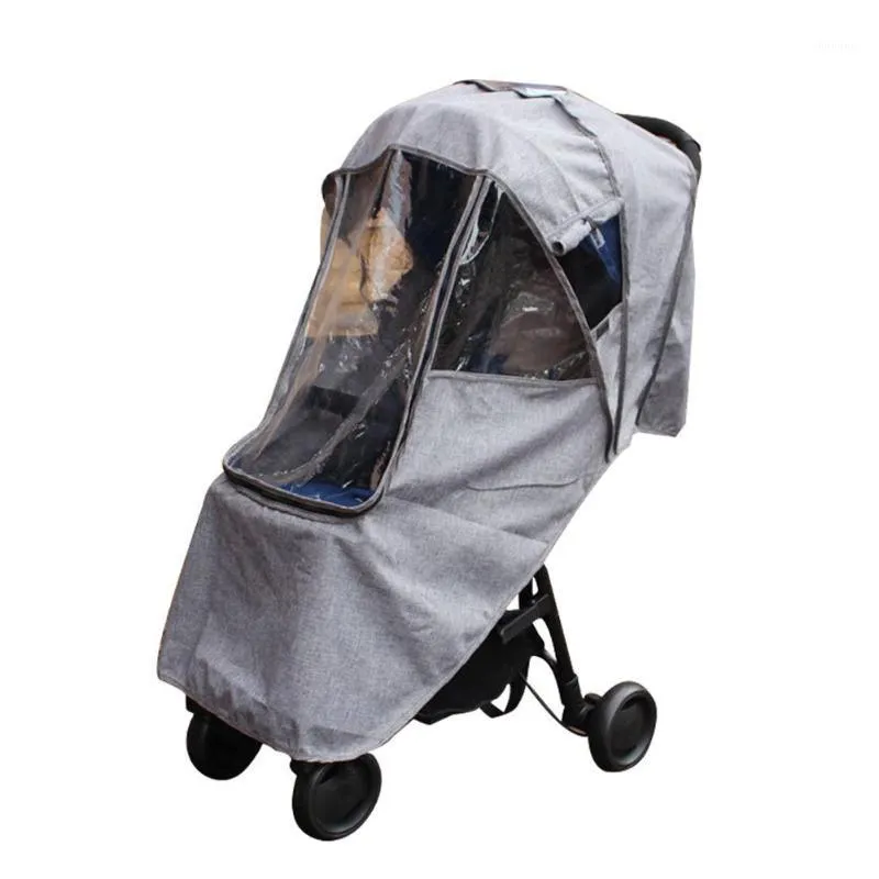 Barnvagn Parts Tillbehör Raincoat Car Cover Trolley Paraply Regn Baby Vindruta