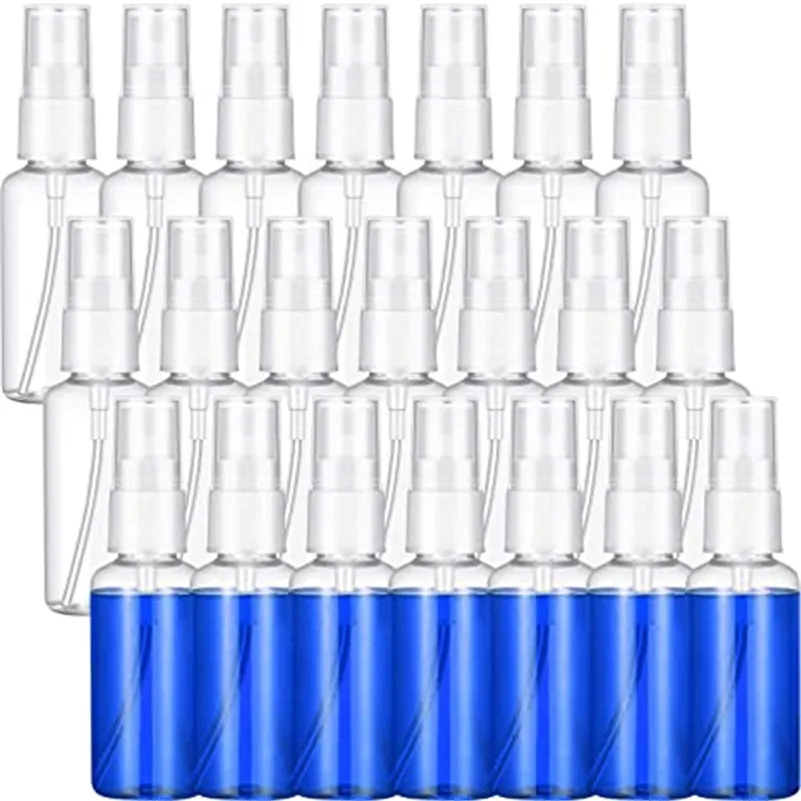 30 ml 1OZ Plastic Clear Fine Mist Spray Flessen Hervulbare Kleine Draagbare Lege Fles Container Voor Reizen Essential Oils Parfums