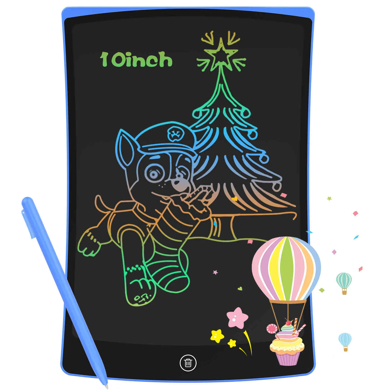 10 Inch Board LCD Screen Writing Tablet Digital Graphic Drawing Tablets Electronic Handwriting Pad Board+Pen