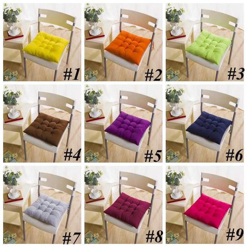 40*40cm Indoor Outdoor Garden Cushion Pillow Patio Home Kitchen Office Car Sofa Chair Seat Soft Cushion Pad WLL144