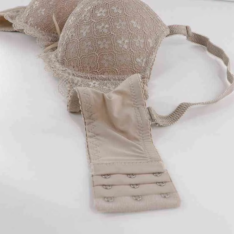 Beauwear Sexy Deep V Bra Big Size Foam Cup Bras Push Up Brassiere Floral  Lace Padded Push Up Lingerie Underwear for Women