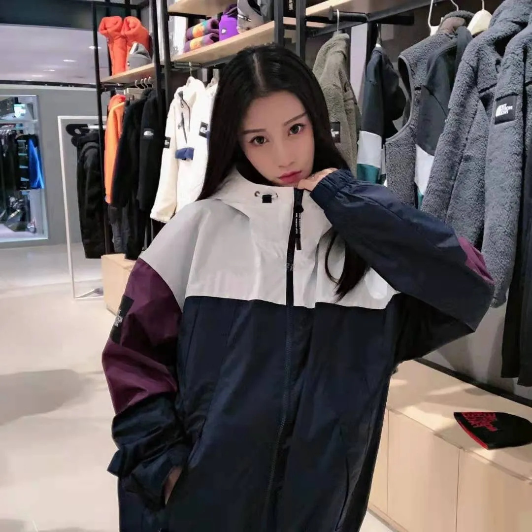 High end lovers Outdoor Jacket, women`s light windproof clothes, men`s spring and autumn loose coat