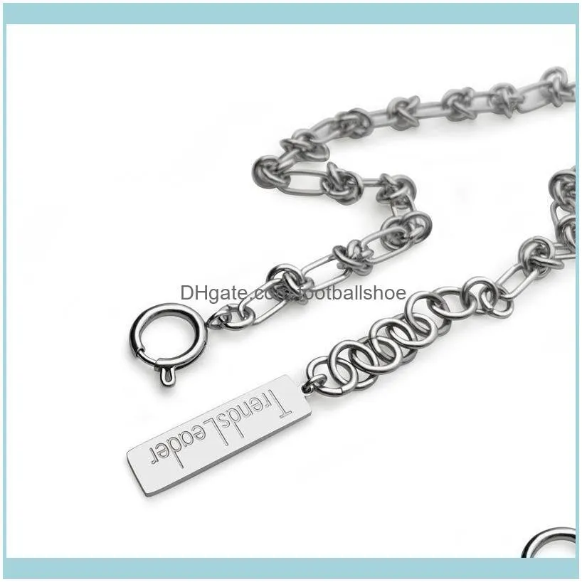Fashionable And Simple Clavicle Chain Multi-level Men Women All-match Titanium Steel Necklace Chains
