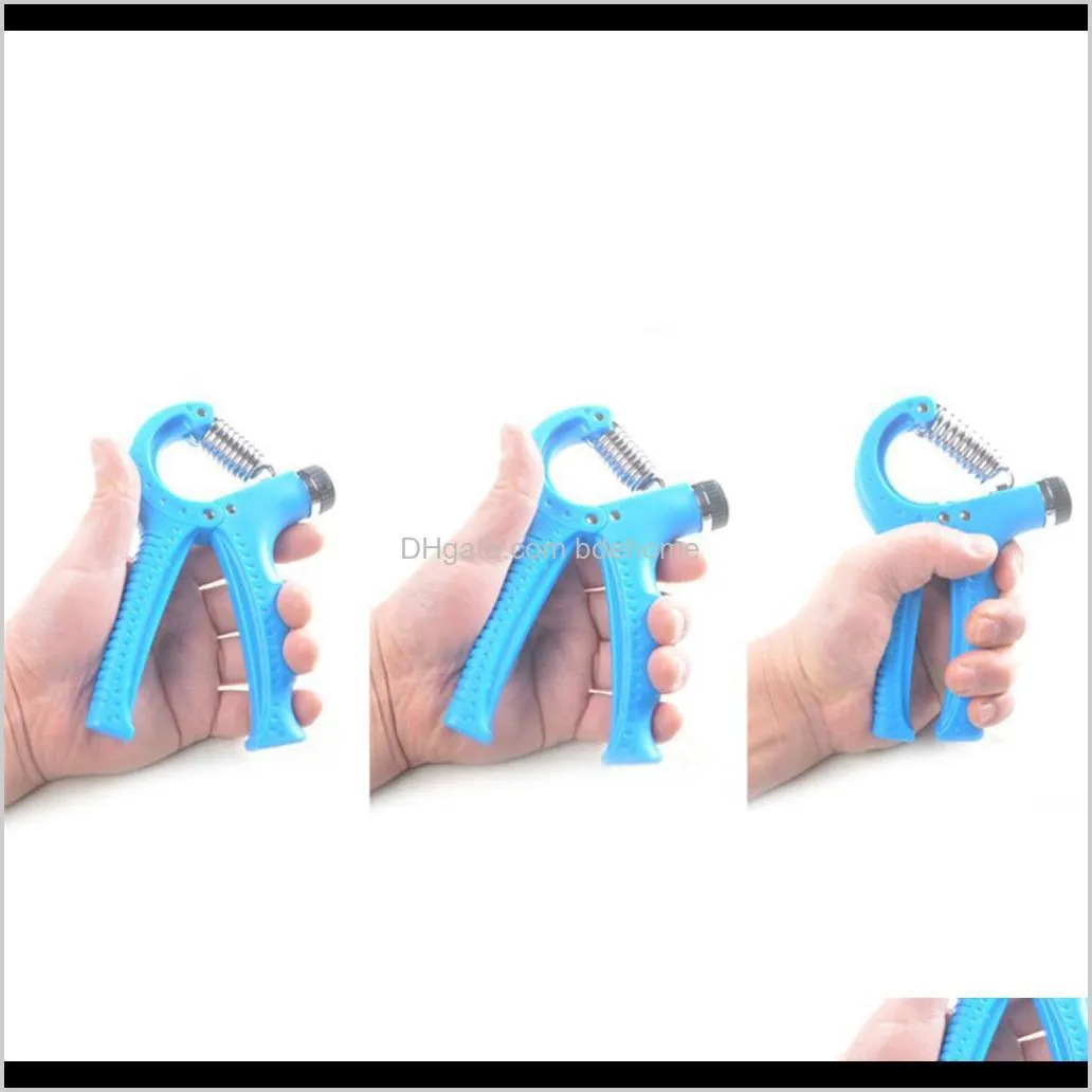 2 pieces non slip adjustable hand grip exerciser 5-50kg forearm strengthener gripper strength trainer training tool