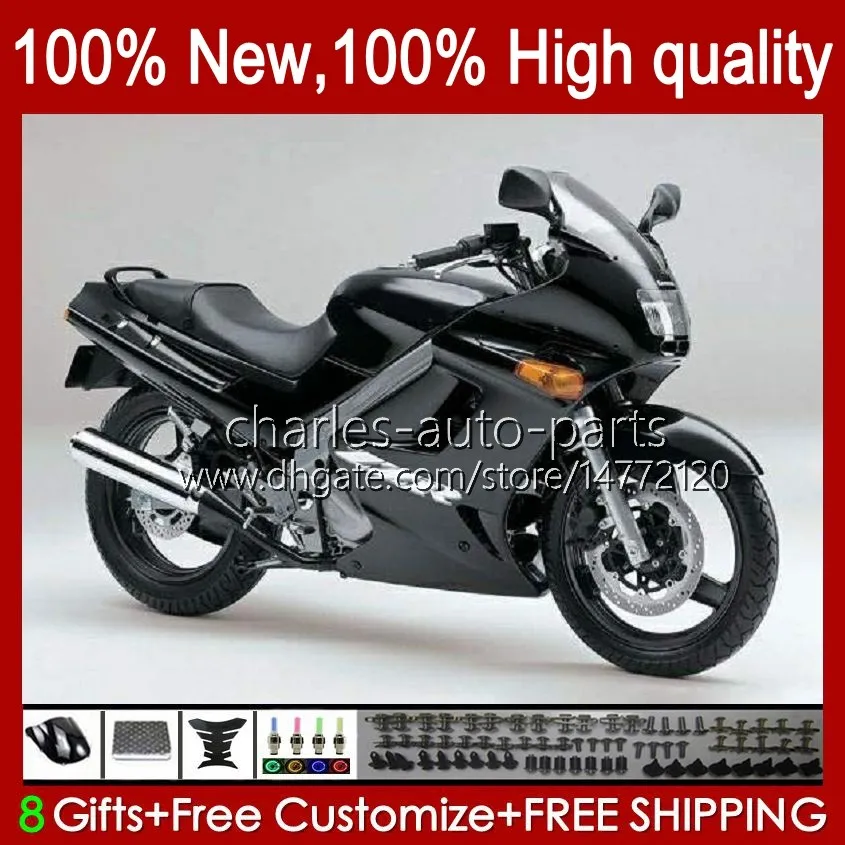 Kawasaki Ninja ZZR250 ZZR-250 99 92 93 94 99 99 97 98 99 Bodywork 54HC.25 ZZR 250 CC 1990 1997 1997 1993 1999 1999 1999 1999 1999 1999 1999 1999 1999 OEM Fairing Matte Black New