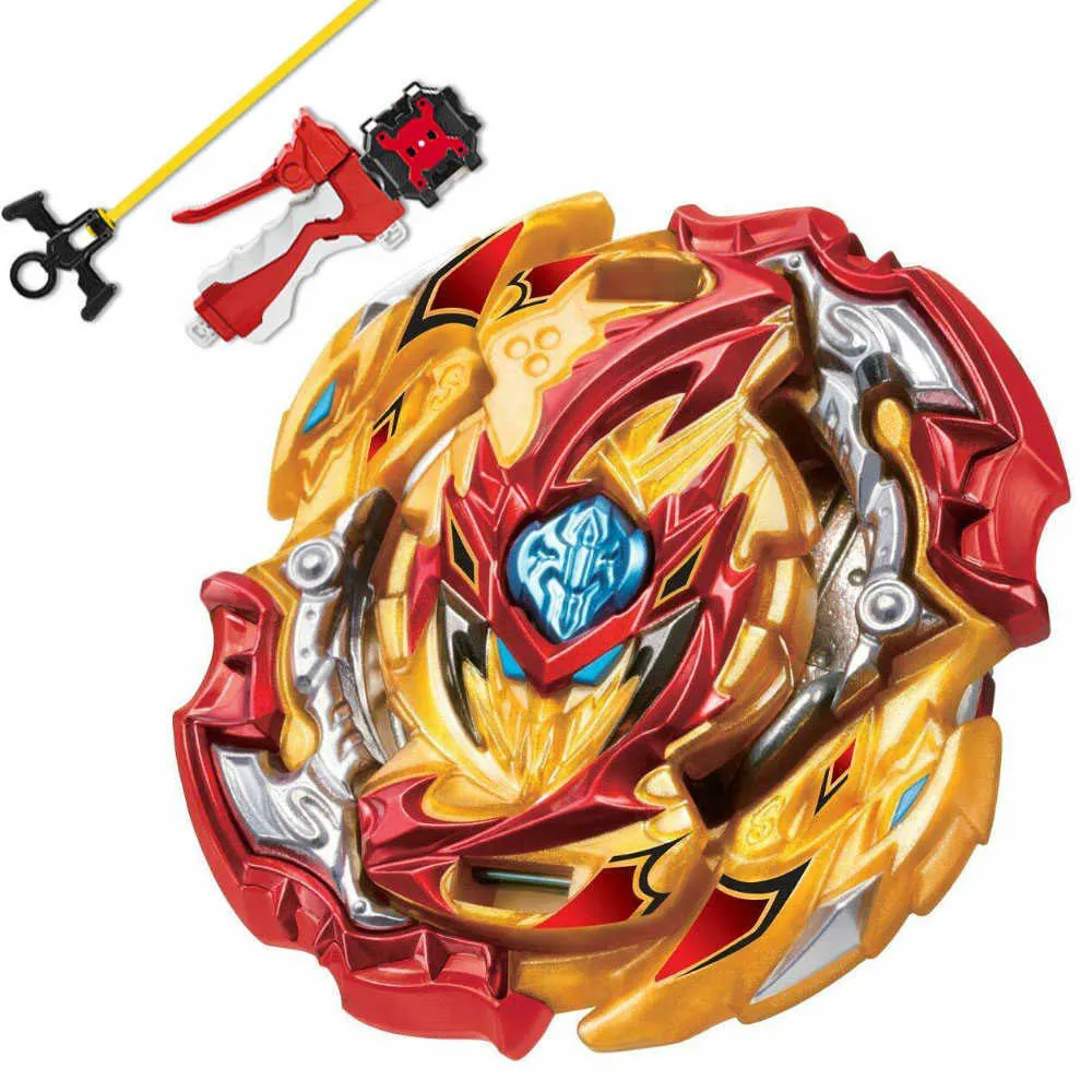 B-X Topie Buck Beyblade B-149 GT Triple Booster Lord Spriggan Set Спиннинговые вершины игрушки для детей Q0528