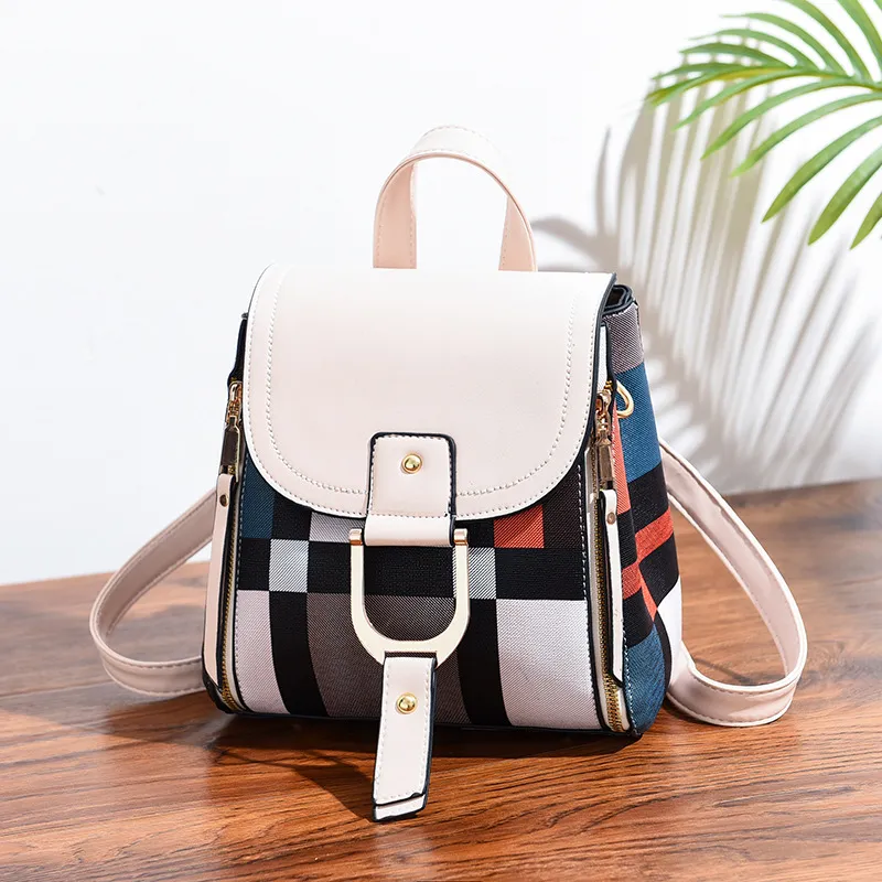 Luxury Designer Multifunctional Small Backpack For Women For Women Soft  Leather Korean Schoolbag With Large Capacity For Fashionable Travel And  Leisure Color 5 From Enjoy_factory, $33.52