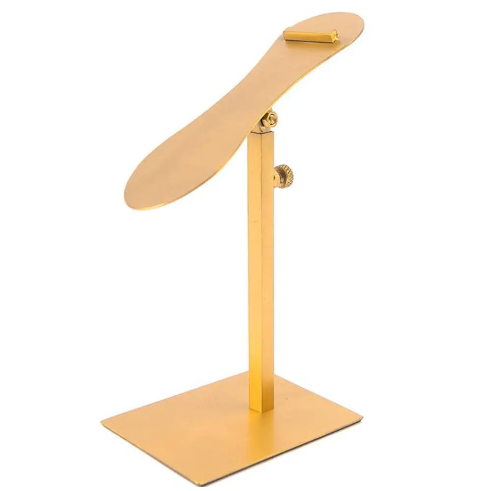 10 Stks/partij Rvs Zilver Goud Rose Goud Verstelbare Hoogte Hakken Houder Rack Schoenen Display Plank Stand