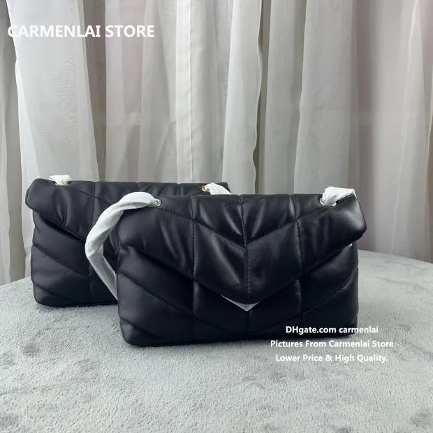 Gros sacs à main sacs à main femmes sacs de créateurs de luxe sac à bandoulière LOULOU PUFFER ladys chaîne matelassée en cuir véritable messager sac à bandoulière