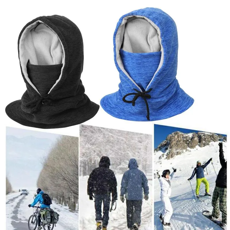 Maschera da sci Passamontagna invernale per il freddo Viso antivento Uomo Donna Sci Snowboading Motocicletta FOU9 Cappelli da esterno
