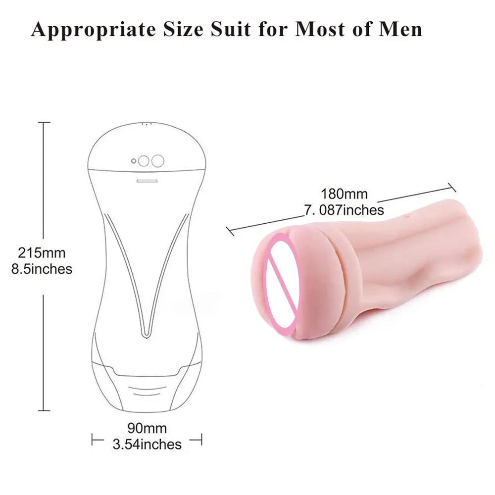 Hismith Male Vibrating Masturbator Cup For Sex... From Heijue02, $32.25