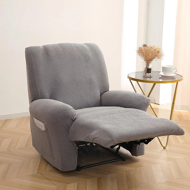 Cadeira cobre cor sólida capa reclinável estiramento polar velo preguiçoso menino relaxar sofá espreguiçadeira sofá slipcover armchair2000