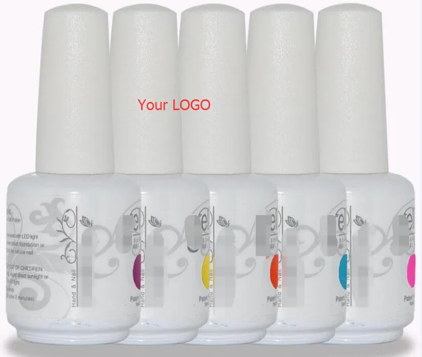 OEM YourLogo ledde UV Gelpolish mer än 1000 färger med högkvalitativ professionell nagelkonsttillverkare KG Grade Raw Material Gel Polish 1 Kg Nail Topcoat