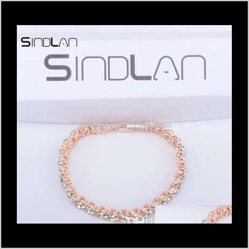 sindlan bracelet fashion wedding jewelry simple charm vintage crystal rhinestones gold and silver cuff bracelets for women