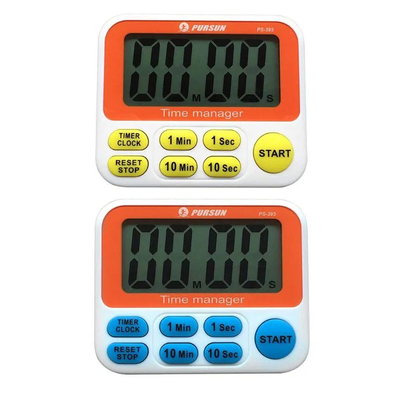 Digital Timer & Countdown Kitchen Alarm Clock With Stand Hanging