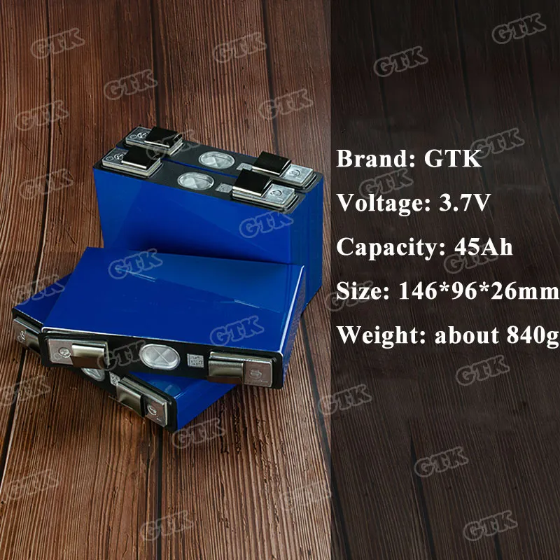 High capacity 3.7v li-ion battery 3.7v 40ah li polymer battery 3.7v 45ah for diy 12v 24v electric motor wheelchair battery pack