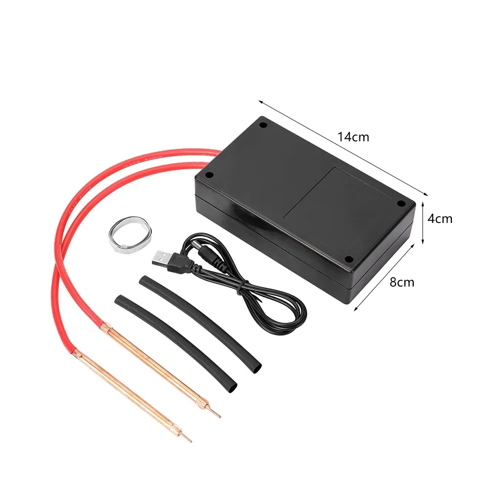 Saldatrice a punti CE portatile 6500mAh Mini regolabile a 6 marce per kit di utensili per saldatrice a batteria 18650