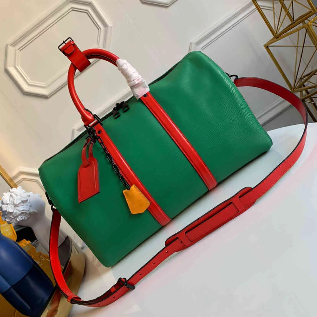 Socialite designers bags 50 55 handbag purse leather Bandouliere flower pattern travel luggage duffel bag tote T8Ki