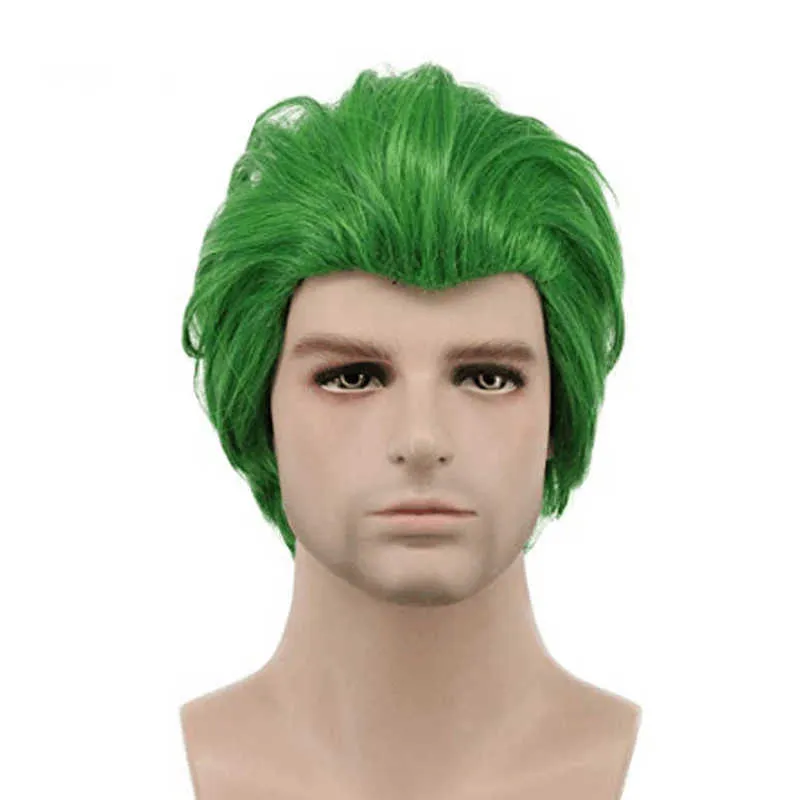 Green Joker Wig Coil Costume Pour 2024 Halloween Cosplay Carnival With Mask Du 14 44 DHgate