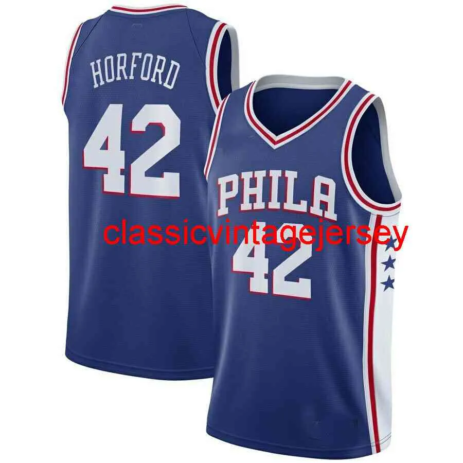 Новый 2020 Al Horford Swingman Jersey сшивал мужчины, женщины молодежные баскетбольные майки размер XS-6XL