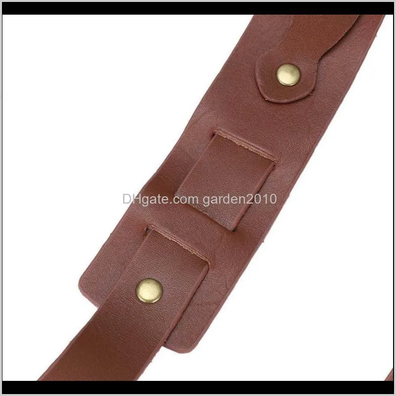 stylish with quick release comfortable camera harness leather camera shoulder strap brown adjustable women for men