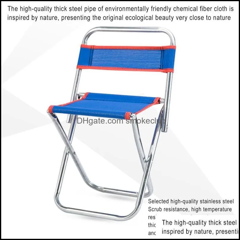 Fishing Accessories Portable Folding Camping Chair Lightweight BBQ Extended Hiking Seat Ultralight Garden