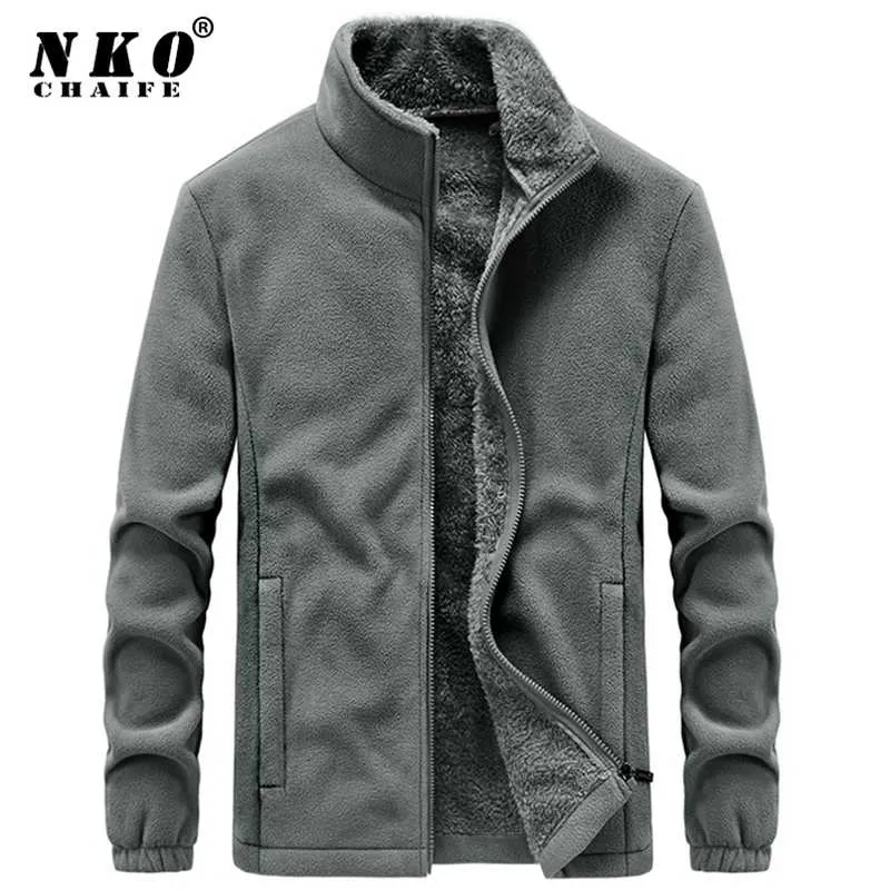 Men Winter Fleece Jacket Parka Coat Men Spring Casual Tactical Army Outwear Thick Warm Bomber Military Jacket Men M-6XL 210927