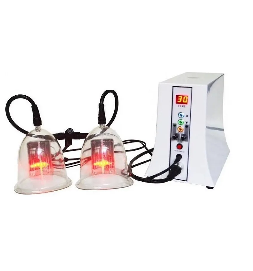 35 CUPS Vacuum Therapy Machine For Body Shape Buttocks Breast Bigger Butt Lifting Booty Enhance Cellulite Treatment Cupping Device