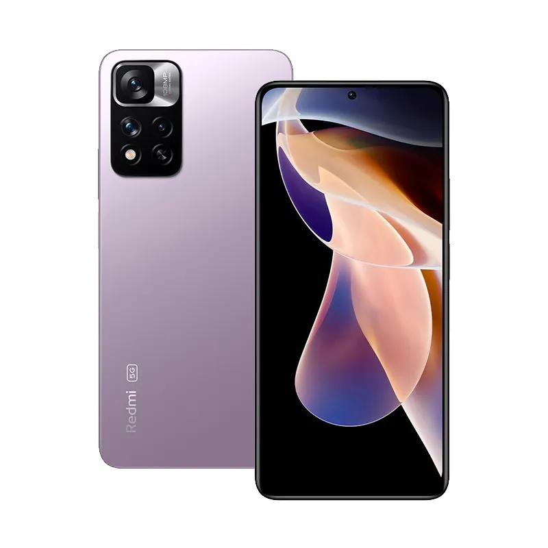 Oryginalny telefon komórkowy Xiaomi Redmi Note 11 Pro + Plus 5G 6 GB RAM 128 GB ROM Octa Core MTK Dimensity 920 Android 6,67 "Pełny ekran 108,0 MP NFC Identyfikator linii papilarnych Inteligentny telefon komórkowy