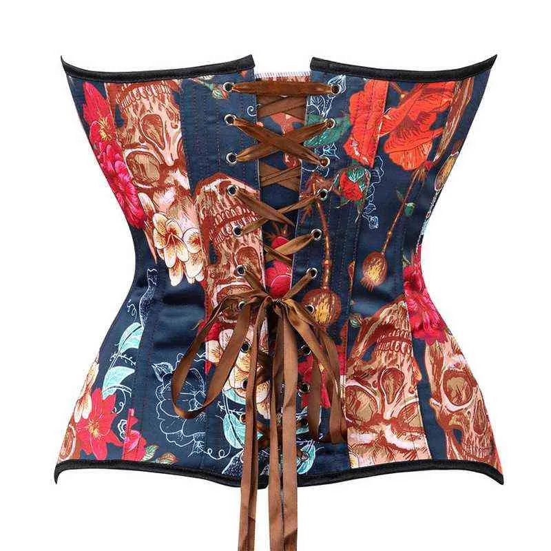 NXY SEXY SETWHOLESALE Sexig kvinnlig Korsett Kvinnor Camouflage Steampunk Underkläder Top Waist Gothic Bustier Corpet Slimming Underwear 1128