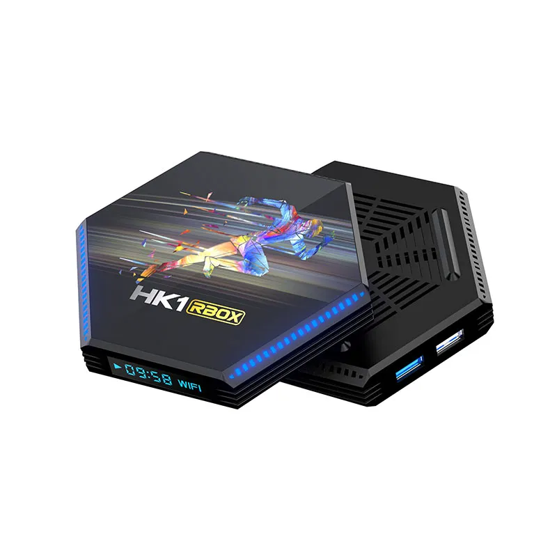 HK1 RBOX R2 Android 11 TV Box RK3566 4GB 64GB 4G32G 8K Lettore multimediale 1000M 2.4/5G Wifi BT4.0 VS x96q Android 10