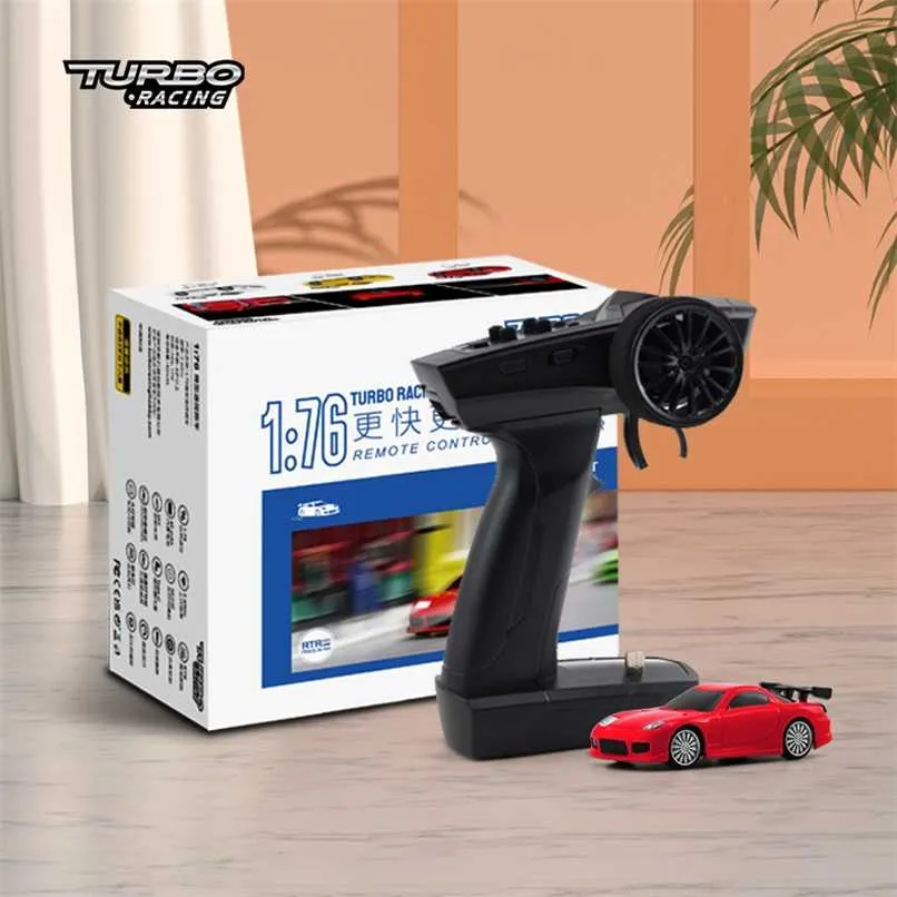 Turbo Racing 1:76 C71 Спортивный RC Car Limited Edition Classic Edition Mini полный пропорциональный RTR Kit RC Автомобильные игрушки для детей взрослых 211029