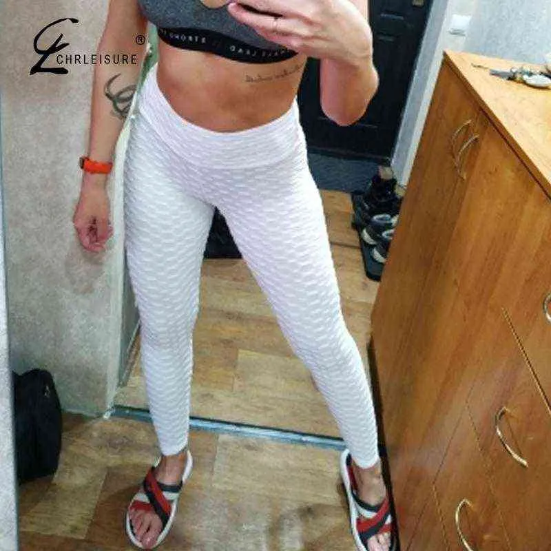 Sexy femmes leggings bulle fesses push up fitness legging slim