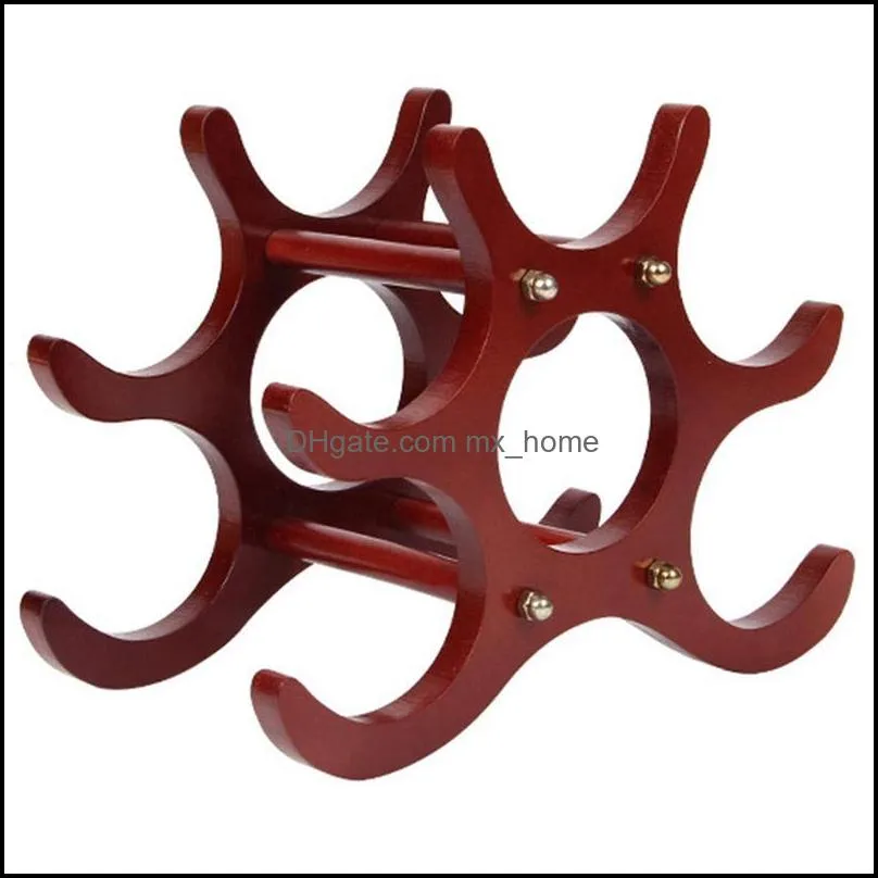 Wooden Wine Rack European Creative Wine Rack Display Storage Bar Storage