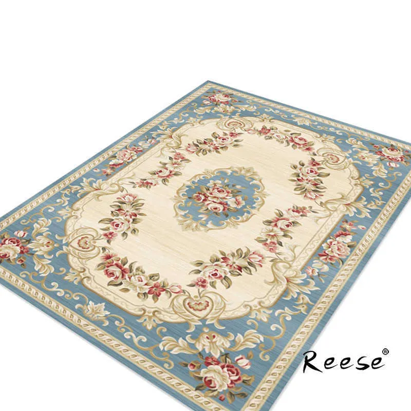 Modern Soft Persian Style Carpet For Living Room Anti Slip Antifouling Area Rug Of Bedroom Parlor Factory Direct Supply 210626