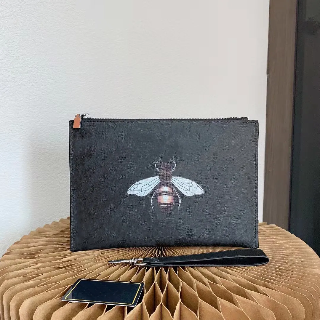 Handtasche mit Aufdruck „Abend Bee Wash“-Geldbörse, Designer-Handtaschen, Clutch-Taschen, Geldbörsen für Damen, sowohl Männer als auch Frauen, luxuriöse Lederhandtasche