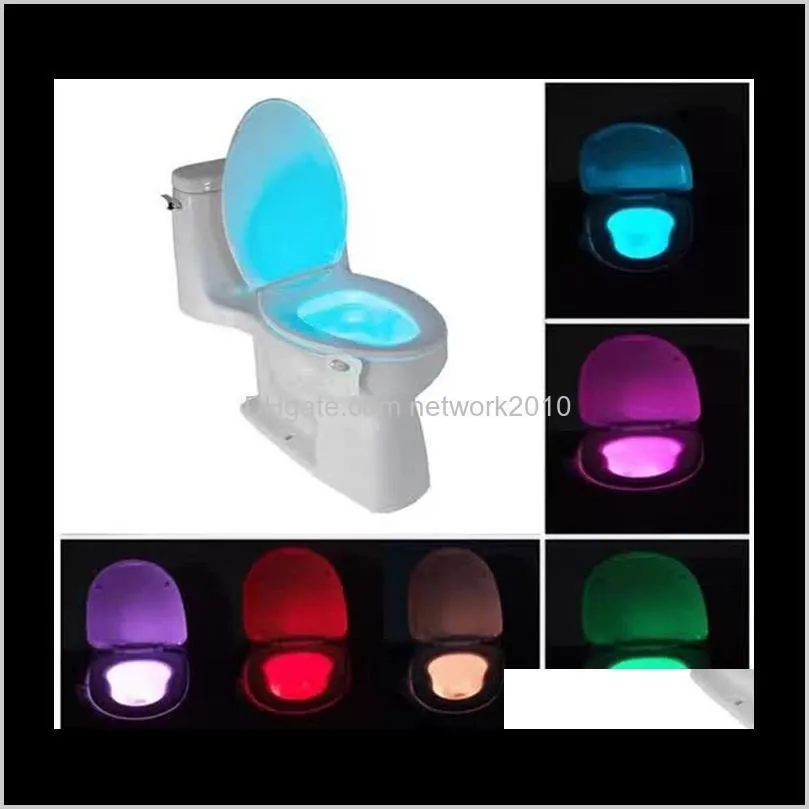 new toilet night light led sensor motion activated toilet bathroom washroom night lamp toilet bowl light sensor seat nightlight