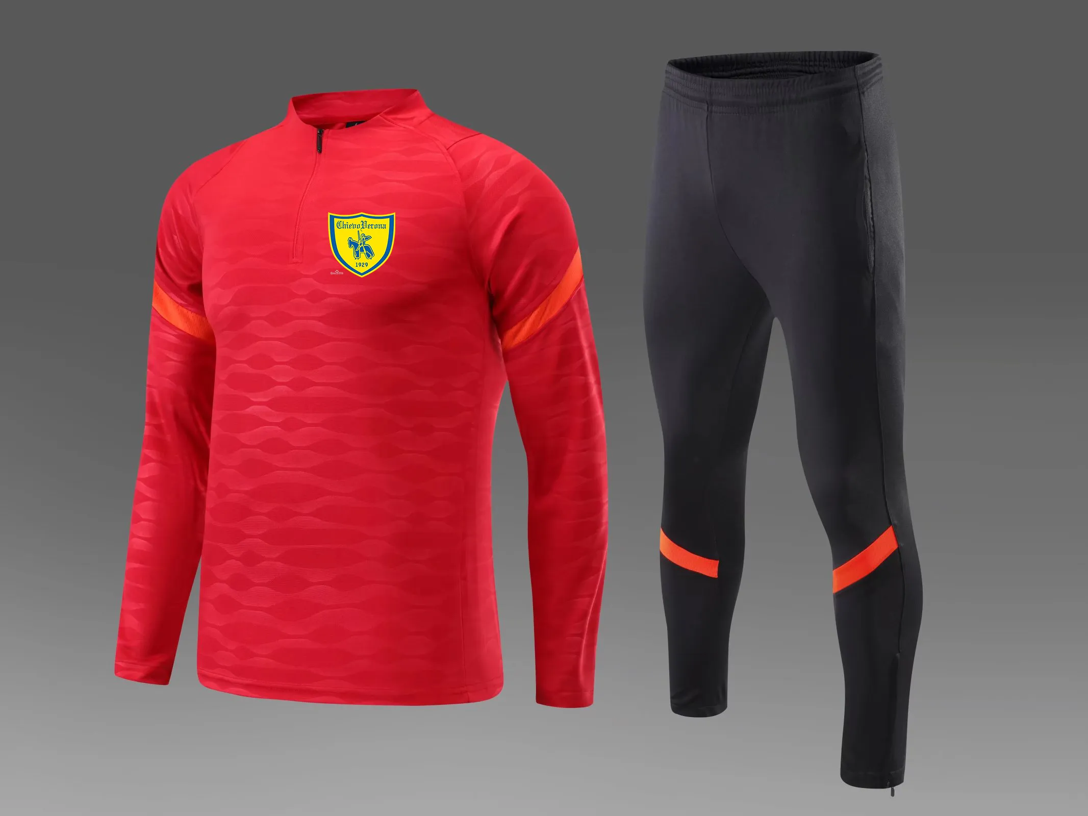 Tute da uomo A.C. ChievoVerona tuta sportiva da esterno Autunno e Inverno Kit da casa per bambini Felpa casual taglia 12-2XL