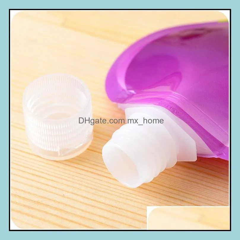 Wholesale- 5PCS 30ml Portable Mini Dispenser Bottle shower gel shampoo bottles travel essential Liquid Remover Hand Sanitizer