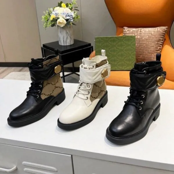 Moda feminina corrente bota curta chelsea 2021 botas femininas duplo g cano alto designer feminino plataforma de couro genuíno botas de inverno tamanho da caixa 35-40