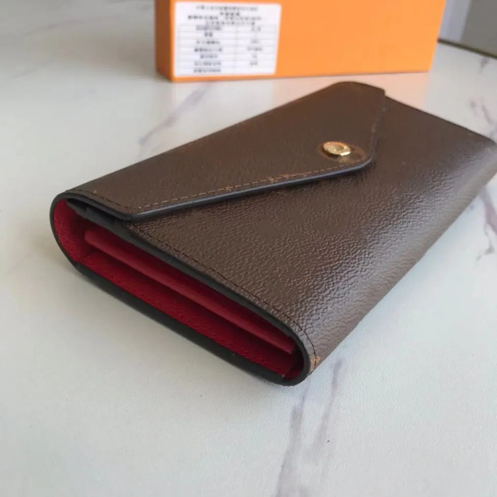 2021 luxury design wallet ladies genuine leather long wallets high quality foldable coin purse foldables folder passport holder photo bags with box