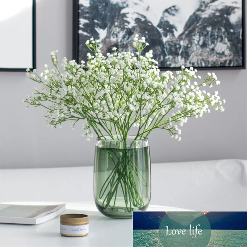 52cm Bebês Respiração Artificial Flores Plástico Gypsophila Fake Silicone Plant para Casamento Home Hotel Party Decoração 4 Cores Preço de Fábrica Especialista Qualidade