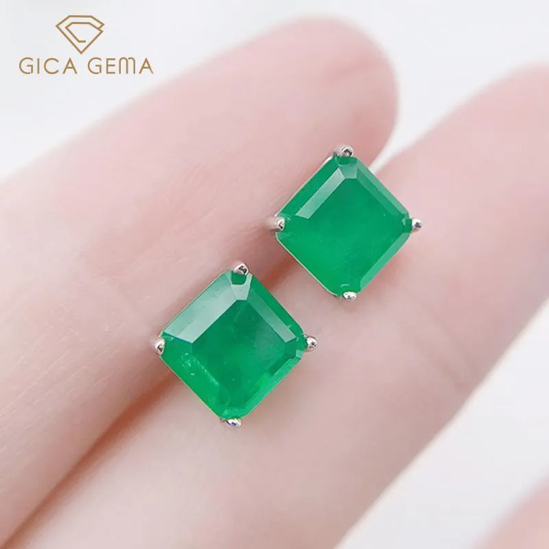 Real clearance emerald earrings