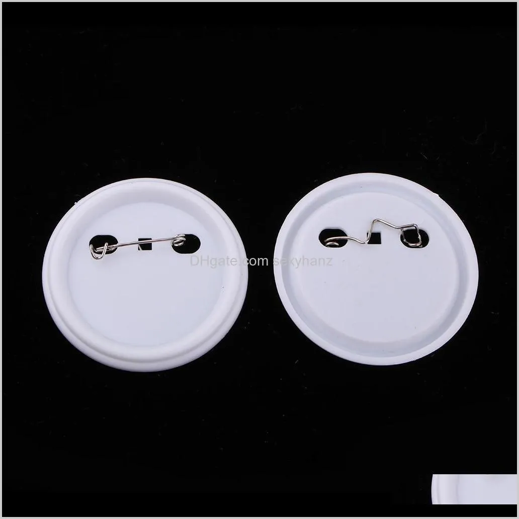 58mm blank badge & button parts for badge maker machine circle badges, 100x