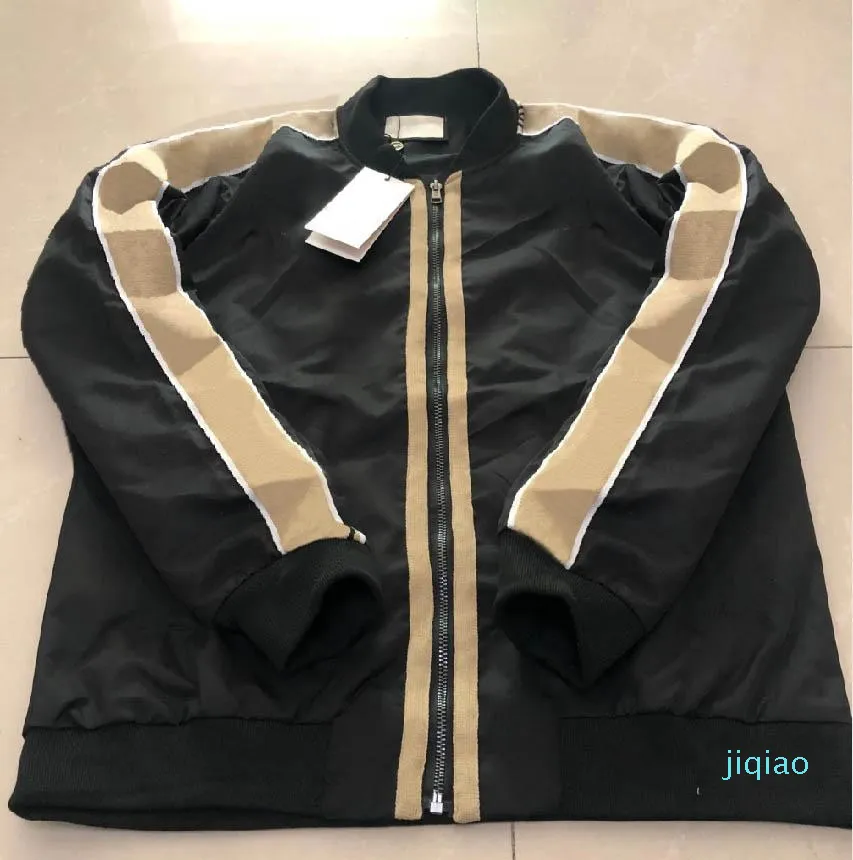 Chaqueta de moda de lujo rompevientos de manga larga para hombre chaquetas con capucha ropa con cremallera con estampado de letras de animales ropa de talla grande M-3XL