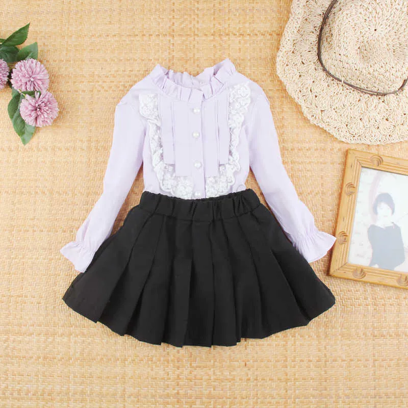 girls lace shirt