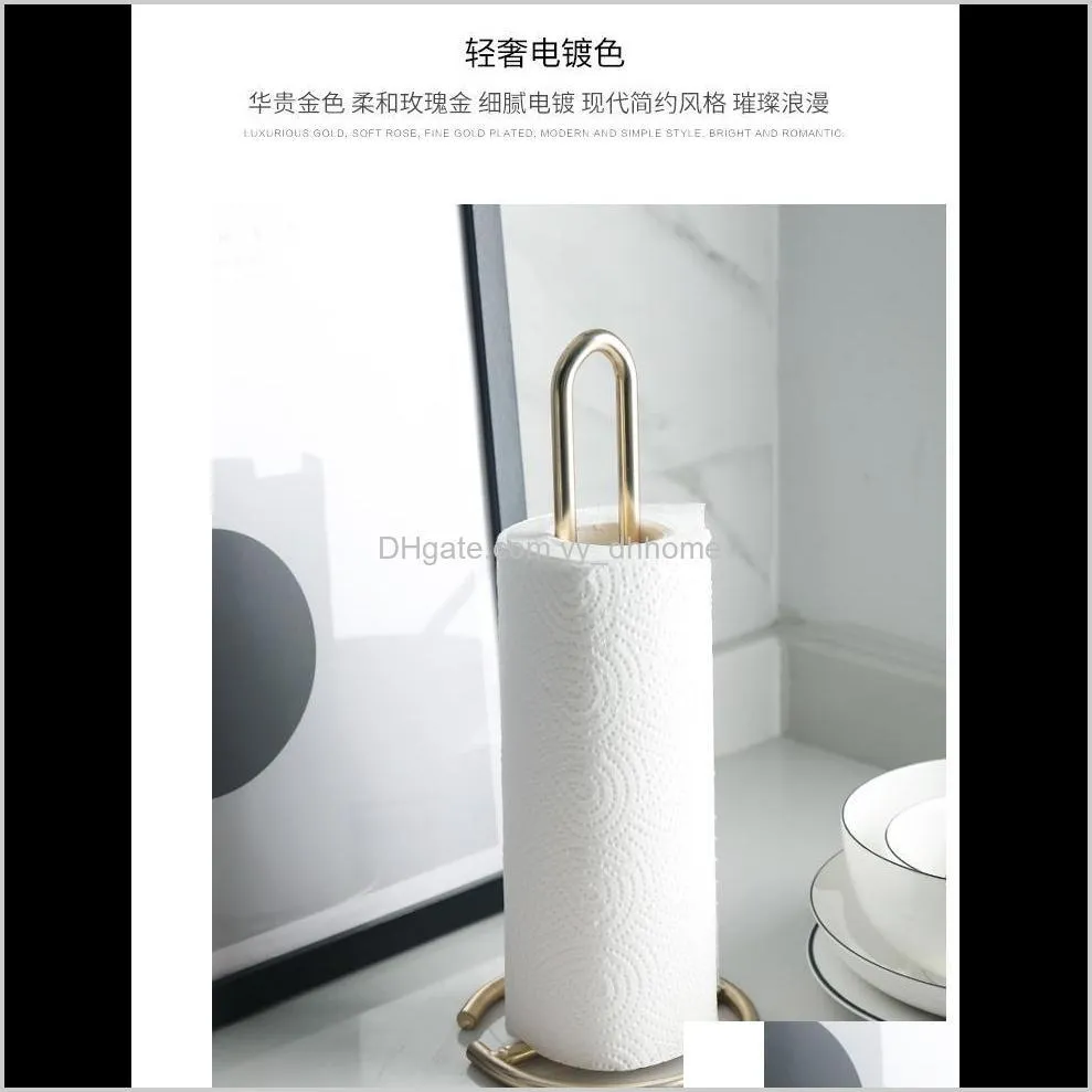 iron kitchen tissue holder hanging bathroom toilet roll paper holder towel rack kitchen cabinet door hook organizer