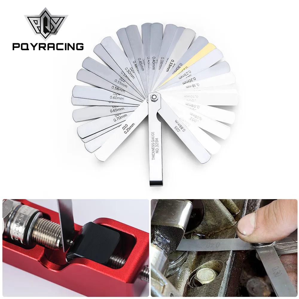 Feeler Gauge 32 Blade Dual Reading Combination Gap Measurement Tool Feeler Gauges Set For Gaps